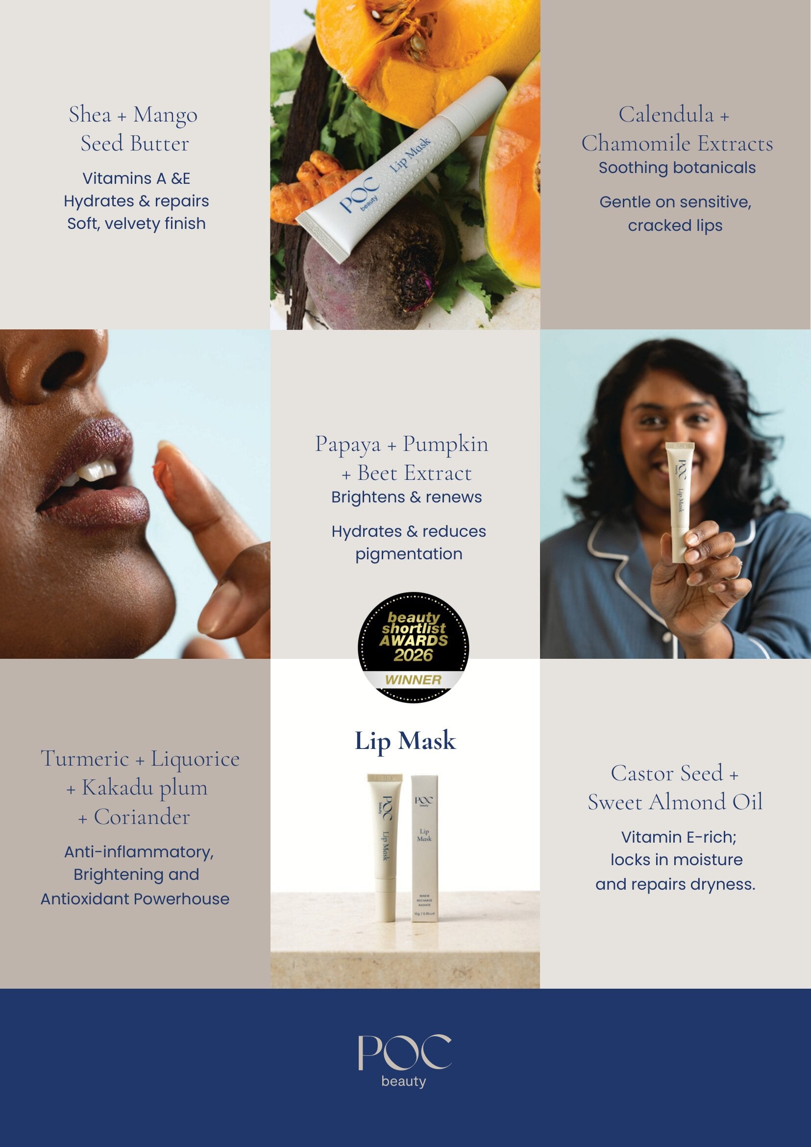 The Complete POC Beauty Ritual Set — Exfoliate · Brighten · Colour