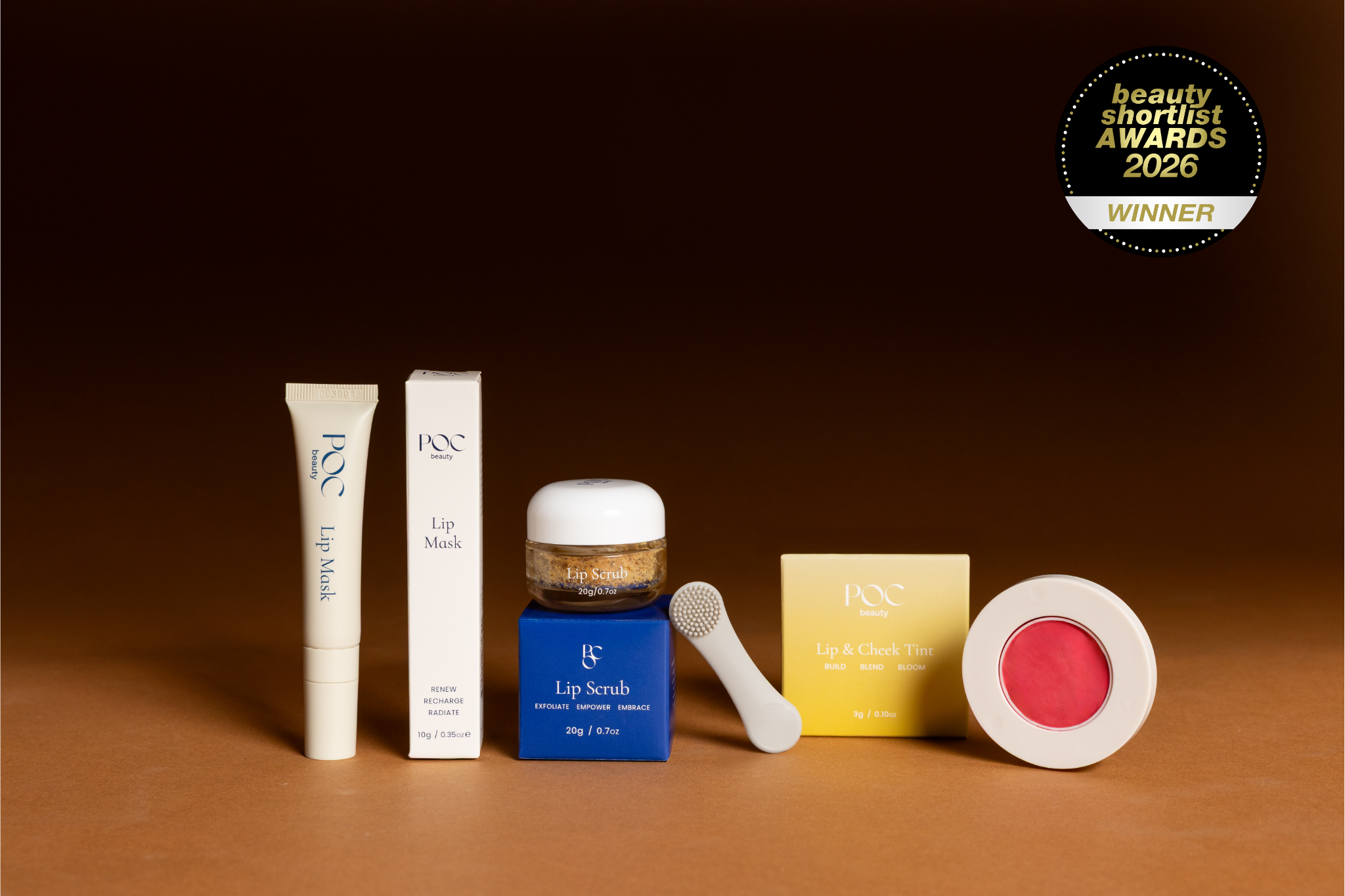 The Complete POC Beauty Ritual Set — Exfoliate · Brighten · Colour