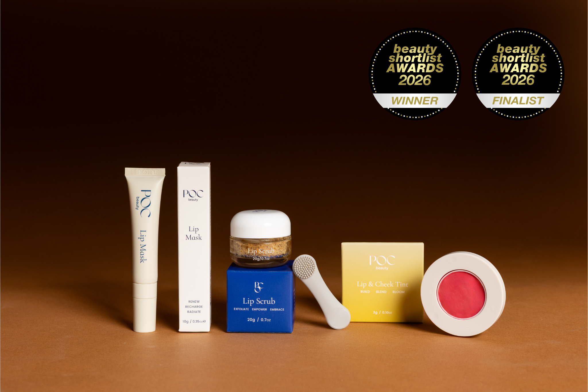 Radiance Ritual Set (Lip Scrub + Lip Mask + Lip & Cheek Tint )